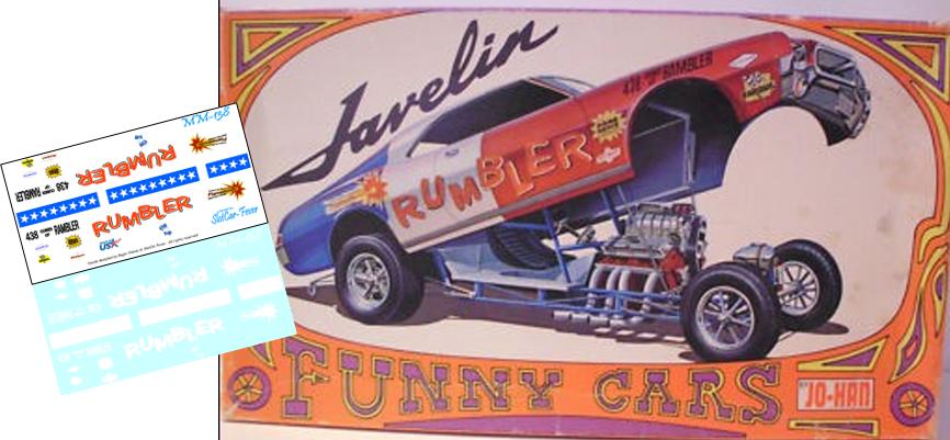 MM-138 Rumbler Javelin Early Funny Car