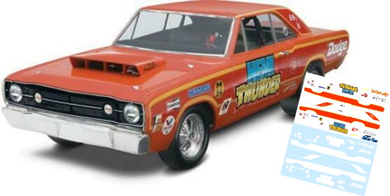 MM-187-C 1968 Dodge Dart HEMI THUNDER