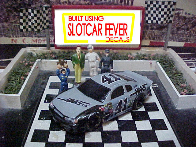 slot car fever decals
