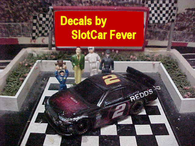 slot car fever decals