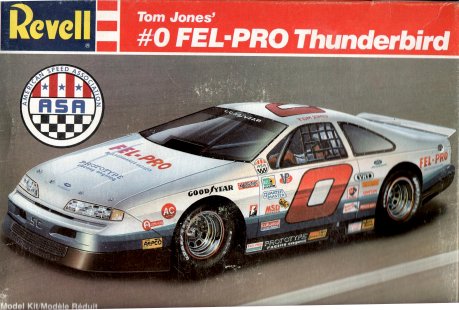 REV_7448 Tom Jones' #0 Fel-Pro Thunderbird stock car kit (1:25)
