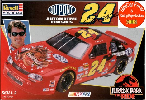 REV_85-2525 #24 Jeff Gordon Jurassic Park 1997 Monte Carlo (1:24)