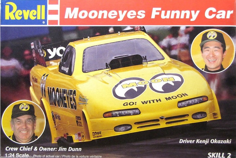REV_7624 Revell Mooneyes Jim Dunn Kenji Okazaki Driver Funny Car 124
