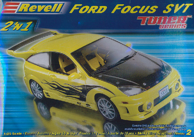 REV_85-2187 2004 Ford Focus SVT 2 'n 1 "Tuner series" model kit (1:25)