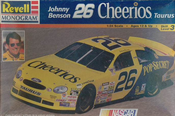 REV_85-2553 #26 Johnny Benson Cheerios Ford Taurus (1:24)  (OB)