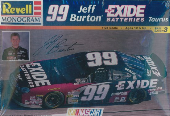 REV_85-2556 #99 Jeff Burton Exide Batteries 1998 Tausus (1:24)