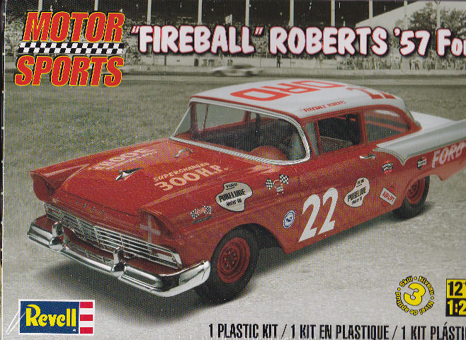 REV_85-4024 #22 Fireball Roberts 57 Ford sedan 1:25 scale