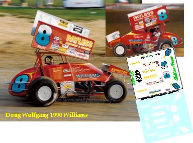 SC_022-C #8 Doug Wolfgang 1990 Williams Grove...