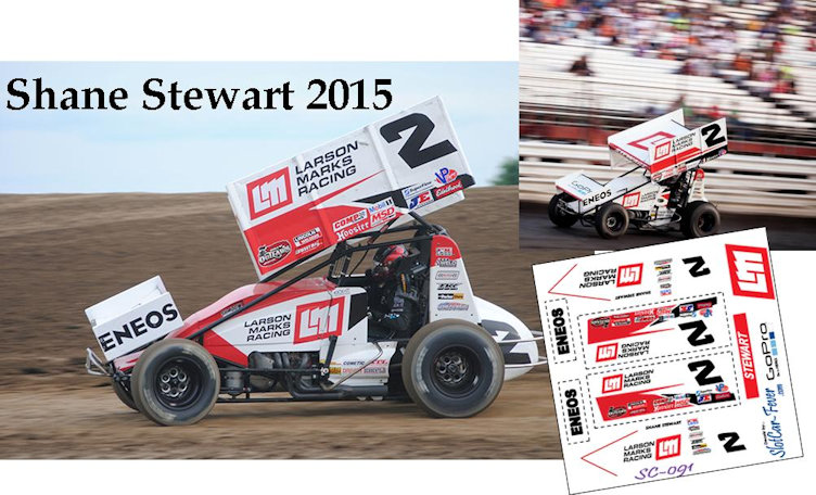 SC_091 #2 Shane Stewart Larson-Mark Racing 2015 Sprint Car