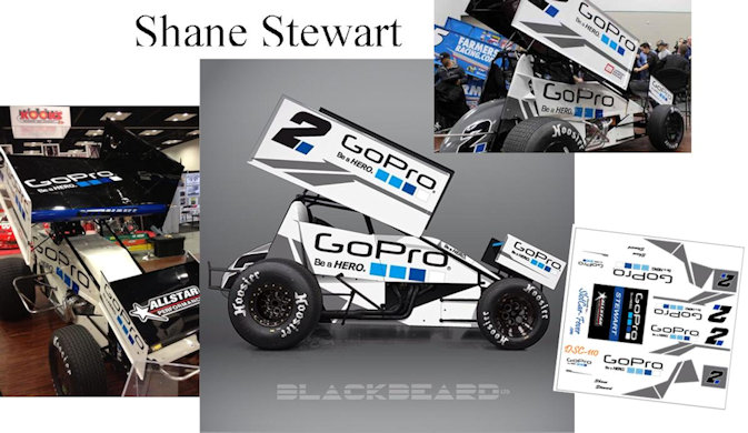 SC_110-C #2 Shane Stewart GoPro 2018 Sprint Car