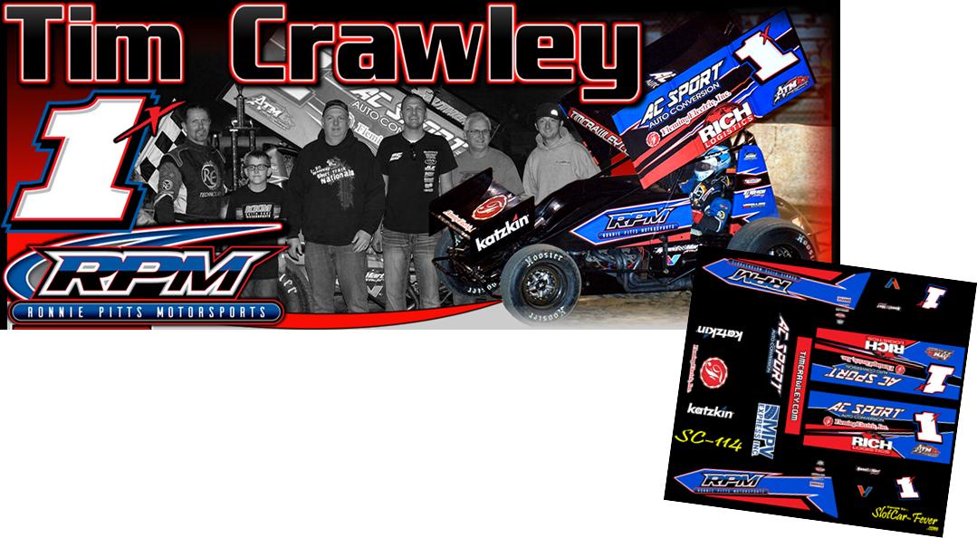 SC_114 #1x Tim Crawley RPM  2018 Sprint Car