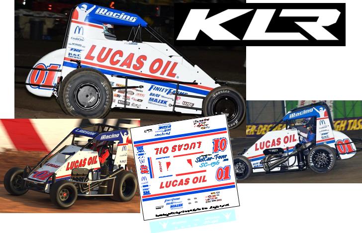 SC_156-C #01 Kyle Larson Lucas Oil/iRacing 2020 Chili Bowl Champion Midget