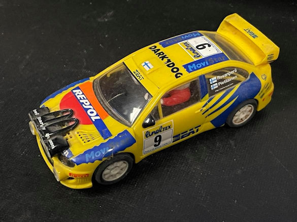 SCXSeatCordoba #9 SCX Seat Cordoba WRX 4 Wheel Drive1:32 scale