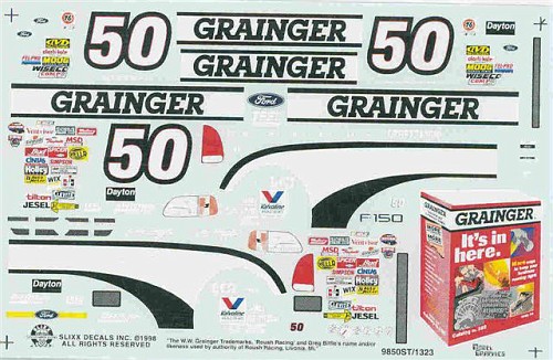 SLX_1323 RARE!  #50 Greg Biffle '98 Grainger truck