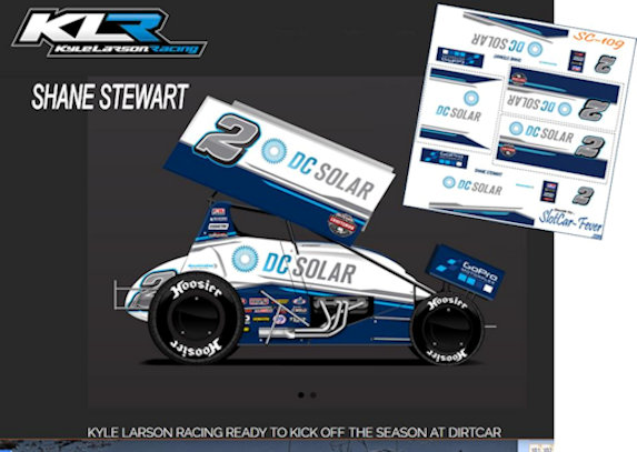 SC_109 #2 Shane Stewart DC Solar 2018 Sprint Car