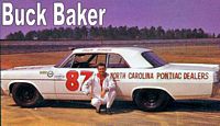 SCF1004 #87 Buck Baker's '63 Pontiac