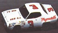 SCF1052 #3 Cale Yarborough '71 Plymouth