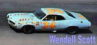 SCF1053-C #34 Wendell Scott '72 Ford Torino