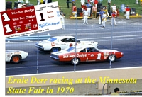 SCF1057-C #1 Ernie Derr White Bear Dodge Charger