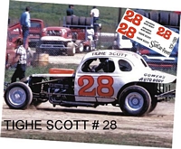 SCF1092 #28 Tighe Scott modified coupe