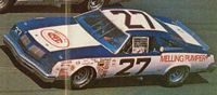 SCF1153-C #27 Benny Parsons  1980 Olds