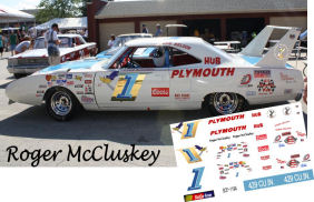 SCF1194-C #1 Roger McCluskey 76 Plymouth Road Runner