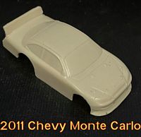 11ChevyMonte 1:64 scale Resin 2011 Chevy Monte Carlo