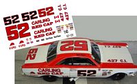 SCF1220 #52 Earl Ross' Carling Red Cap Ford