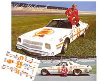 SCF1230 #11 Cale Yarborough Holly Farms 1976 Chevy