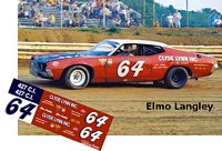 SCF1231-C #64 Elmo Langley 71 Ford