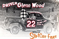SCF1249-C #22 Glenn Wood 39-40 Ford coupe