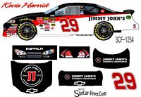 SCF1254-C #29 Kevin Harvick Jimmy Johns Chevy