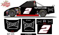 SCF1275-C #2 Kevin Harvick TapOut Camping World Truck