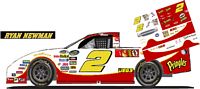 SCF1276-C #2 Ryan Newman Pringles Craftsman Truck