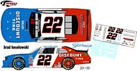 SCF1297-C #22 Brad Keselowski Discount Tire Dodge Fantasy Challenger