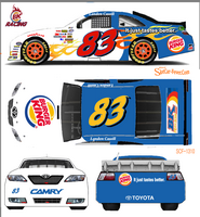 SCF1310-C #83 Landon Cassil Camry Fantasy Car