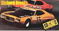 SCF1324-C #15 Dick Brooks - Bud Moore '72 Torino