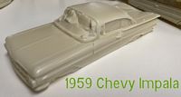 13259ChevyImpala 1:32 scale Resin1959 Chevy Impala
