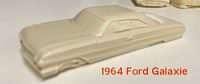 13264FordGalaxie 1:32 scale Resin1964 Ford Galaxie