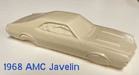 13268AMCJavelin 1:32 scale Resin1968 AMC Javelin