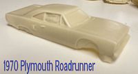 13270PlymouthRoadrunner 1:32 scale Resin1970 Plymouth Roadrunner
