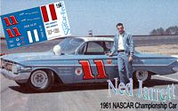 SCF1355-C #11 Ned Jarrett 1961 NASCAR Champion 61 Chevy
