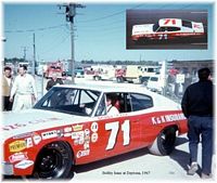 SCF1358-C #71 Bobby Isaac '67 Dodge Charger