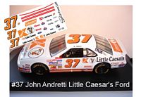 SCF1383 #37 John Andretti Little Ceasars/KMart Ford