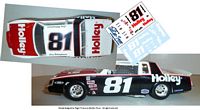 SCF1384-C #81 Cory Bellinghausen Holley 81 Buick Regal