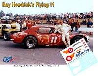SCF1401-C #11 Ray Hendricks Flying 11 Modified Camaro