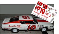 SCF1410 #10 Bill Champion Sunny King Ford 1969 Torino