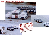 SCF1443 #61 Dick Foley 1956 Chevy