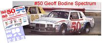SCF1457-C #50 Geoff Bodine Spectrum Furniture '82 Pontiac