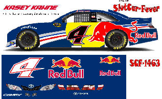 SCF1463-C #4 Kasey Kahne Red Bull 2011 Camry that ran in the Budweiser Shootout in Daytona